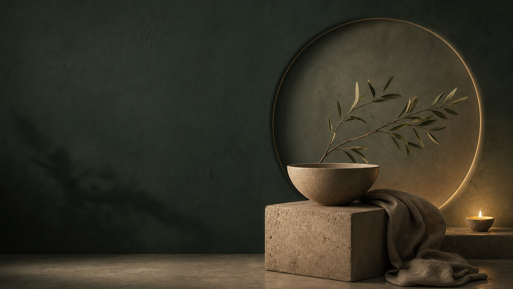 Wellness studio website visual